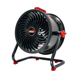 Hyper Tough HT 10 Inch Turbo Drum Fan Red & Black (size: 16")